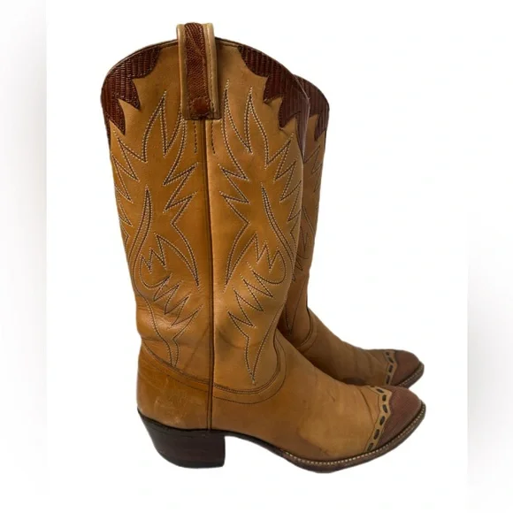 Dan Post Vintage Women's Cowboy Western Boots/Size 6.5 - Picture 5 of 16
